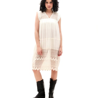 Cream Cotton Dress