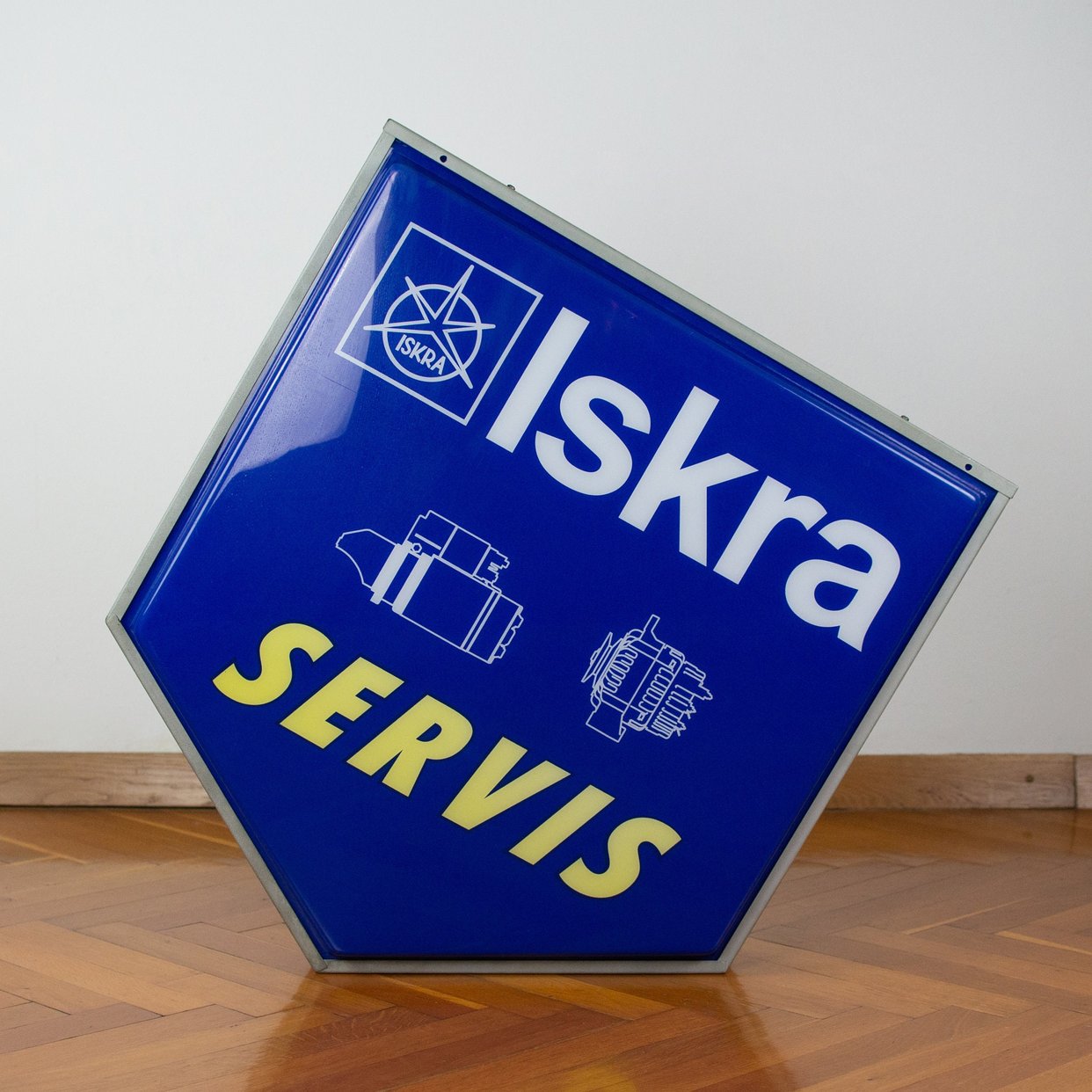 Vintage Original Neon Iskra Sign | Mid-century Modern Yugoslavian ...
