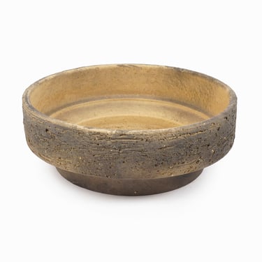 Bitossi Style Ceramic Bowl Large Size Dish Pottery Vintage 