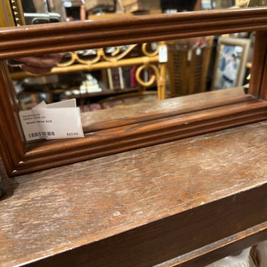 Wood mirror 5x13