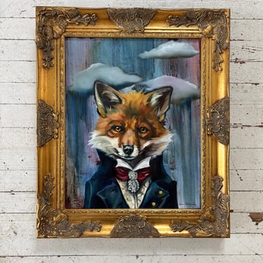 "Foxy Fellow" Original Local Art