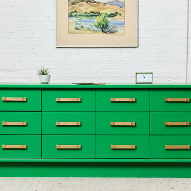 Kelly Green Dresser | Sunbeam Vintage - Highland Park - Los Angeles, CA |  ATTIC