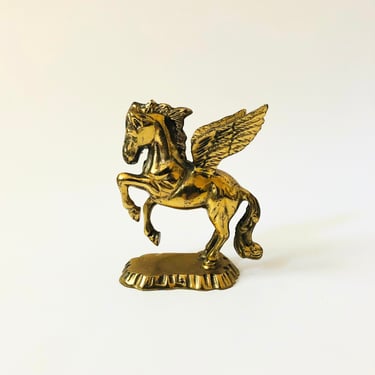 Vintage Brass Pegasus 