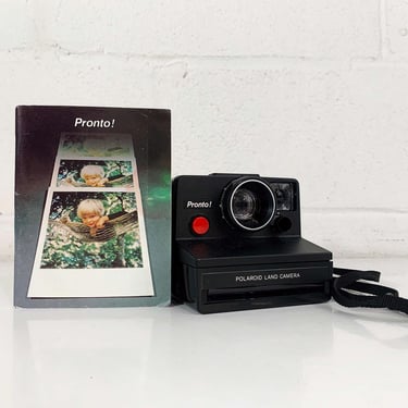 Vintage Polaroid Land Camera OneStep SX-70 Instant Film Photography Pronto! Working Tested 1970s Photographer Gift 