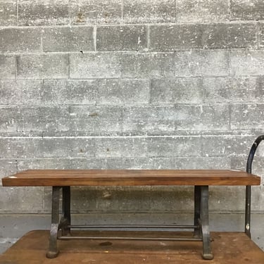 Industrial Chic Modern Bench (Seattle)