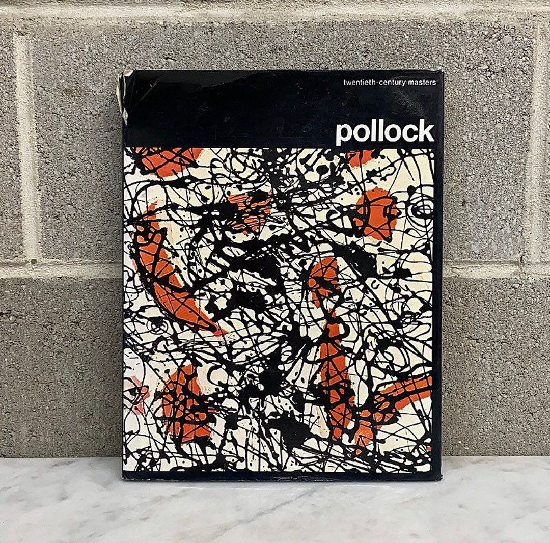 Vintage Jackson Pollock Book 1970s Painting + Art + Twentieth Century