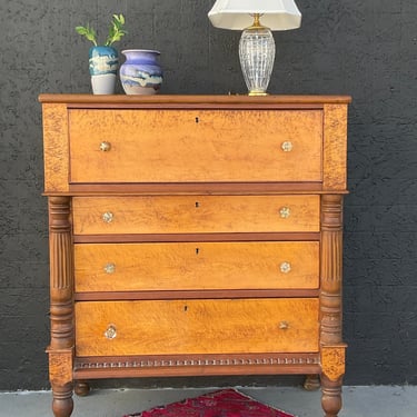 Tiger Maple Dresser