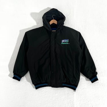 Vintage Starter Seattle Seahawks Puffer Jacket Size XL