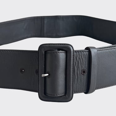 jil sander leather belt
