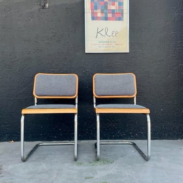 1980's Cantilever Chairs