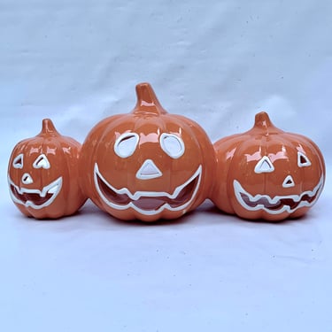 Pumpkin Patch Candle Holders