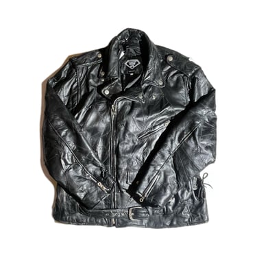Vintage Patchwork Leather Jacket Beautiful