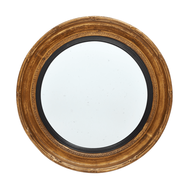 French Antique Circular Mirror