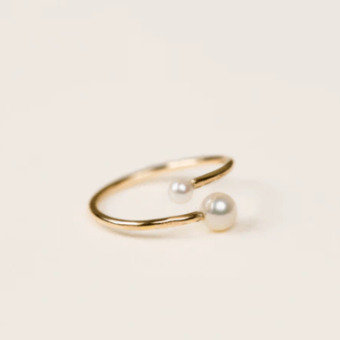 Pearl duo ring