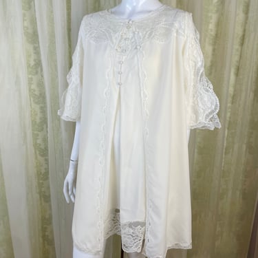 1960's Christian Dior Peignoir Set