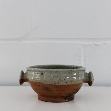 midcentury French studio pottery petite bowl