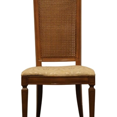 THOMASVILLE FURNITURE Milano Collection Italian Neoclassical Tuscan Style Cane Back Dining Side Chair 752-8 