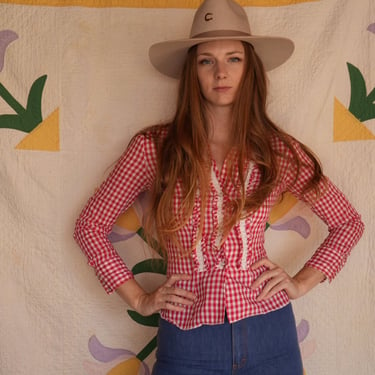 1950's Western Shirt / Panhandle Slim / Pearl Snap Western Wear / Picnic Checks / Cowboy Stagewear / Country Western Nashville Outfit 