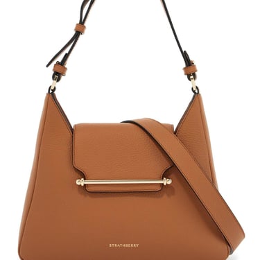 Strathberry Medium Tan Calfskin Hobo Bag Multrees Women