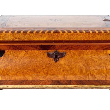 Bombay Burl and Specimen Wood Valuables Box