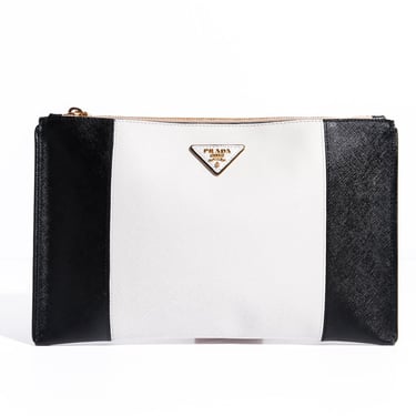 PRADA Saffiano Zip Pouch