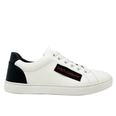 Dolce & Gabbana Logo Leather Sneakers Men