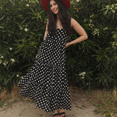 Pollie Polka Maxi Dress 