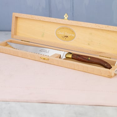 Claude Dozorme Laguiole Rosewood Bread Knife