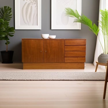 Mid-Century German walnut sideboard 1960s 