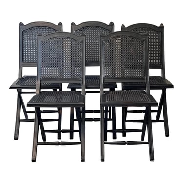 Ballard Designs Louis Folding Chairs - Set of 5 