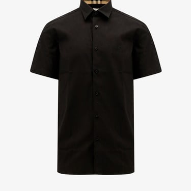 Burberry Man Sherfield Man Black Shirts