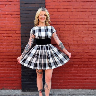 Vintage 50s mini dress