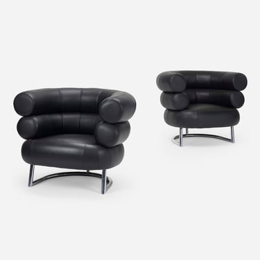 Bibendum armchairs (Eileen Gray)