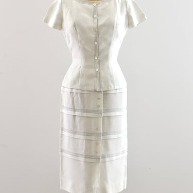 Vintage 1950's Moygashel Linen Set