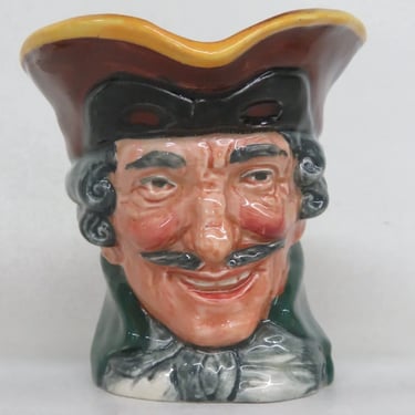 Royal Doulton English Porcelain Dick Turpin Pistol Small Character Mug 3815B