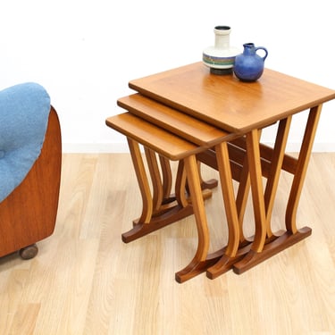 Mid Century Nest of Tables by Nathan Furniture 