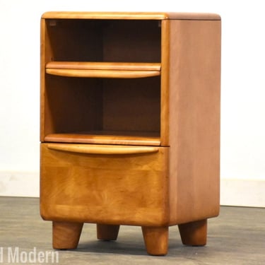 Refinished Heywood Wakefield Maple Nightstand 