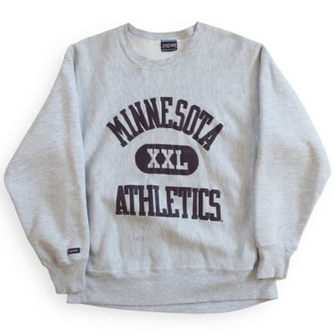 vintage Minnesota sweatshirt / reverse weave / 1990s University of Minnesota Athletics reverse weave sweatshirt Large 
