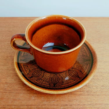 Vintage Taylor, Smith & Taylor Cannes | Cup and Saucer(s) | Atomic Onion | Ironstone | USA 
