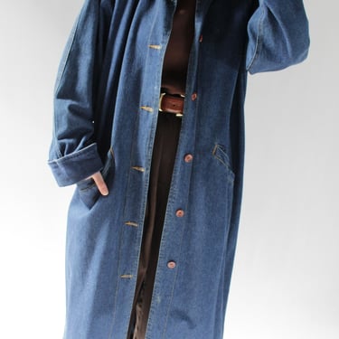 Favorite Vintage Denim Duster Coat