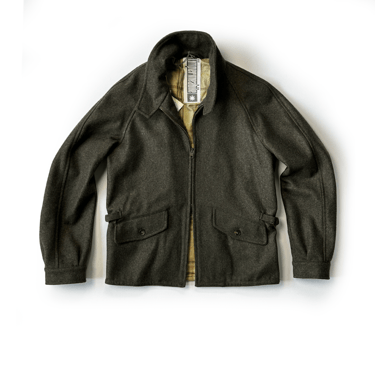 L'IMPERMEABILE NICK WOOL DRIVING JACKET LODEN