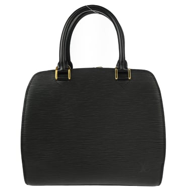 Louis Vuitton Black Epi Pont Neuf Handbag M52052