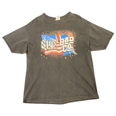 (XL) 2001 Black Styx Bad Company Tour T-Shirt 022522 JF