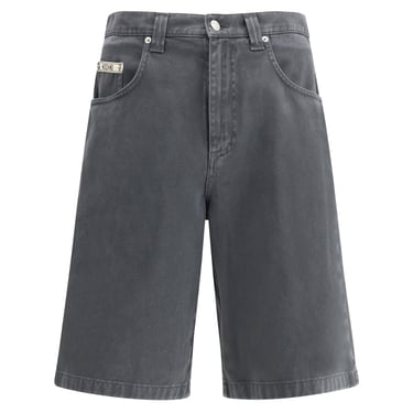 Moschino Men Denim Baggy Shorts