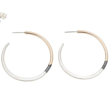 Colleen Mauer Designs | Tri-Toned Classic Hoop Earrings