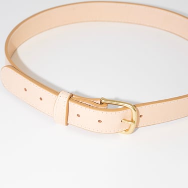 Simple Belt II in Vachetta
