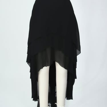 Karl Lagerfeld Chiffon Tiered Skirt*