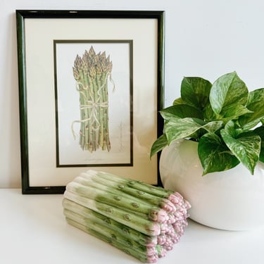 Signed Asparagus Art