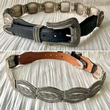 Leather Croc Belt, Teapots Tea Pots, Brighton, Silver | Gab  display picture 1