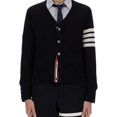 Thom Browne Men Cardigan 4Bar Stripe